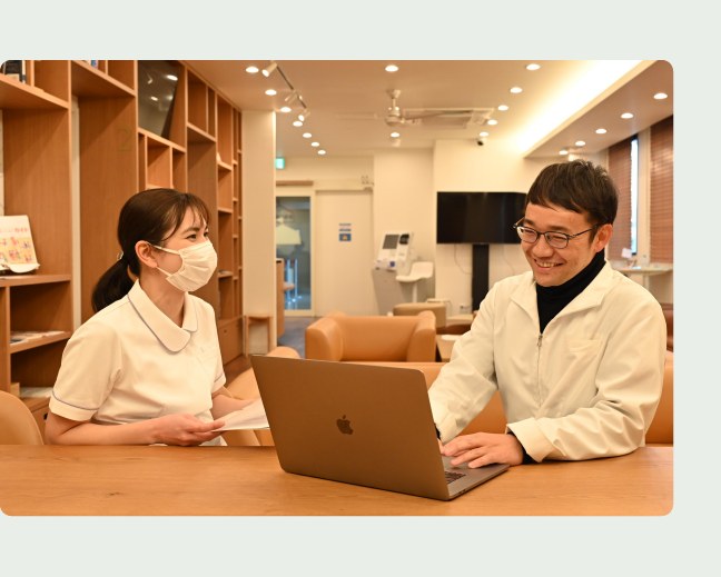 スタッフの様子